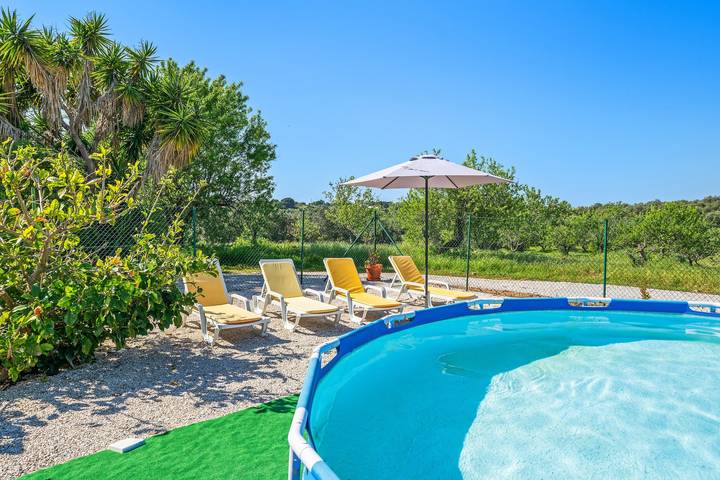 Location de vacances pour 5 personnes, avec jardin dans Alcantarilha