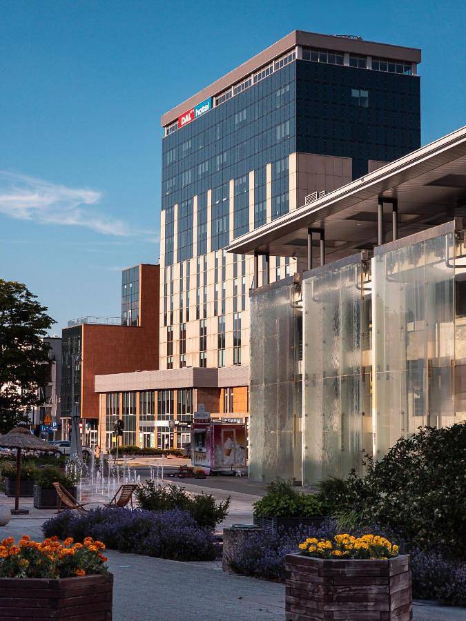 Hotel dla 4 osób, z widok w Kielce