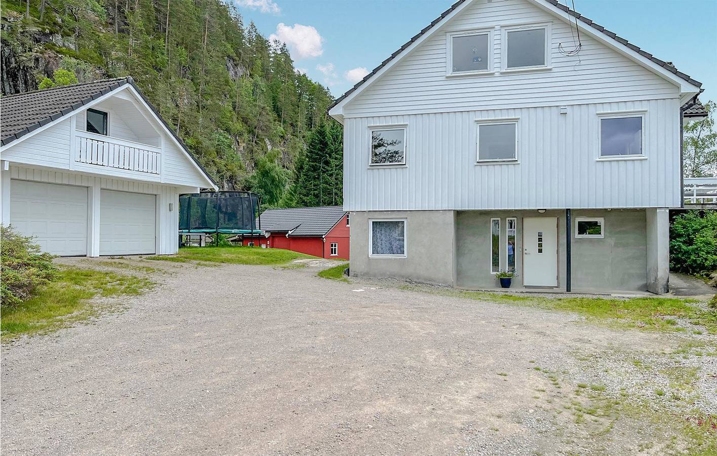 Ferienhaus für 8 Personen mit Garten in Audnedal