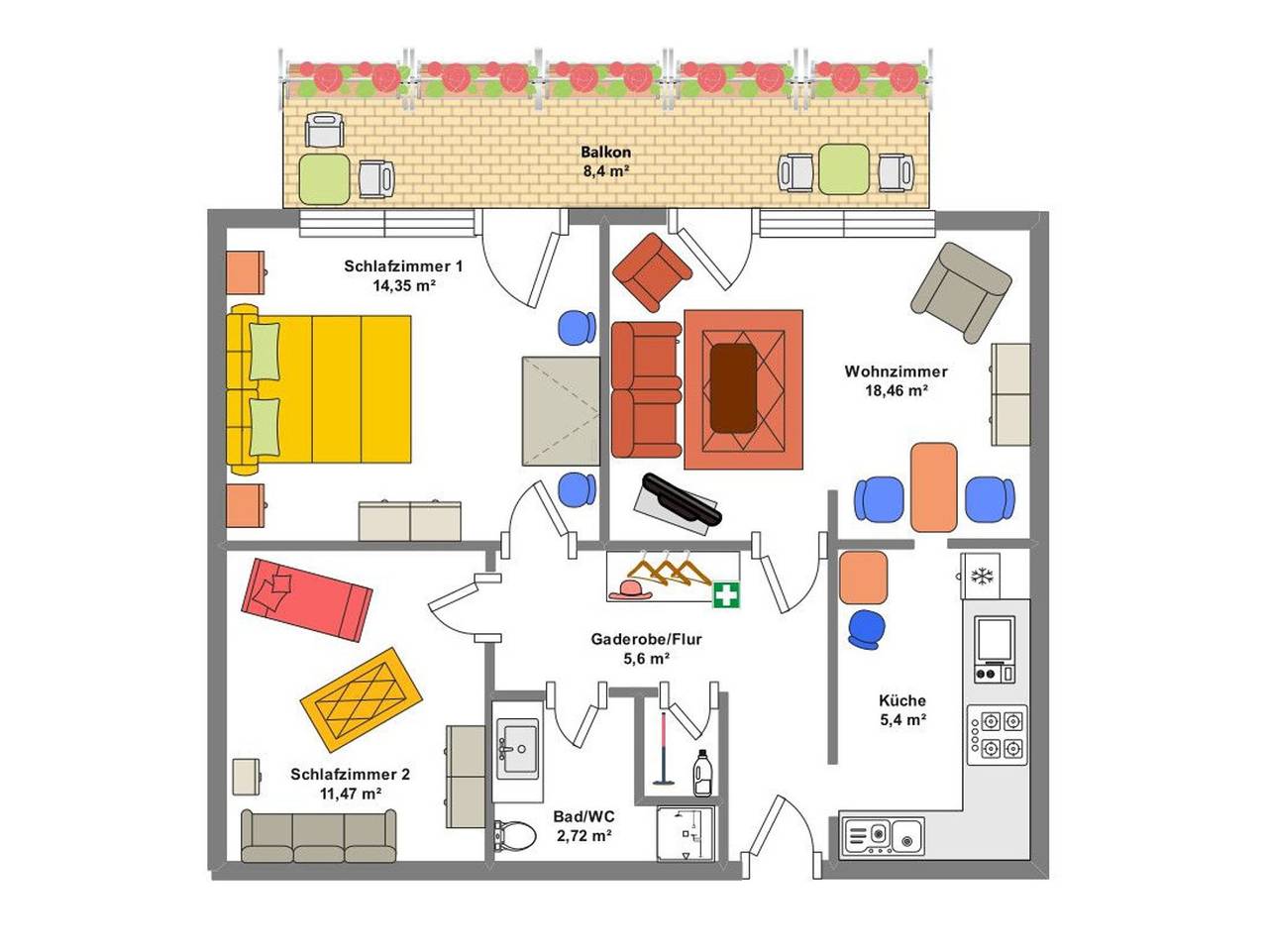 Ganze Ferienwohnung, Ferienwohnung Uhlenhorst mit Thermeplus in Bad Bevensen, Landkreis Uelzen