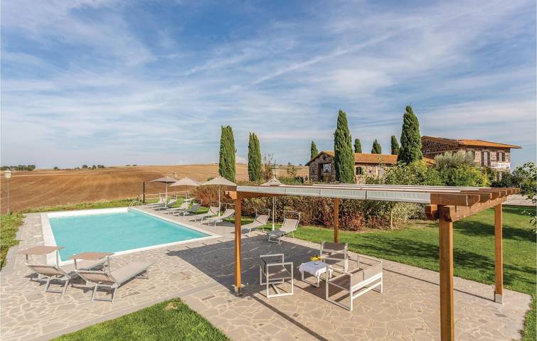 Appartamento moderno con WiFi, aria condizionata, parcheggio, terrazza e cucina in Tuscania, Provincia di Viterbo
