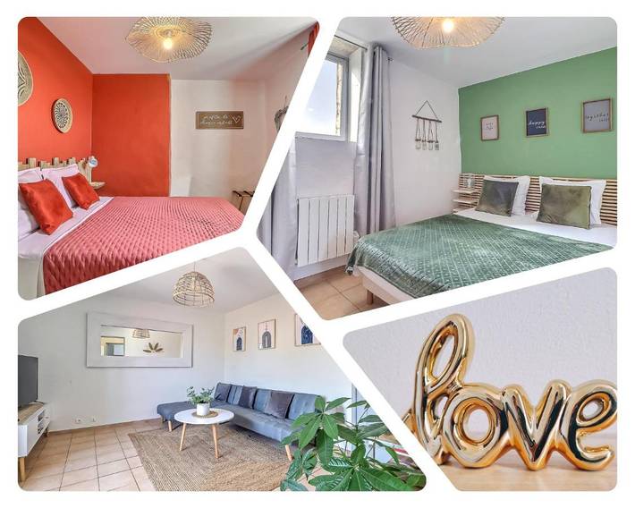 Gîte pour 4 personnes, avec Vue dans Office De Tourisme De Saint Gilles