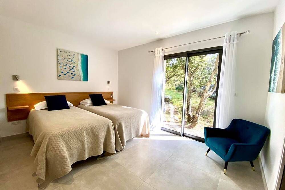 Neue Villa **** 145m² - Beheizter Pool - In der Nähe der Strände von L'Ile-Rousse in Monticello, Calvi und Umgebung