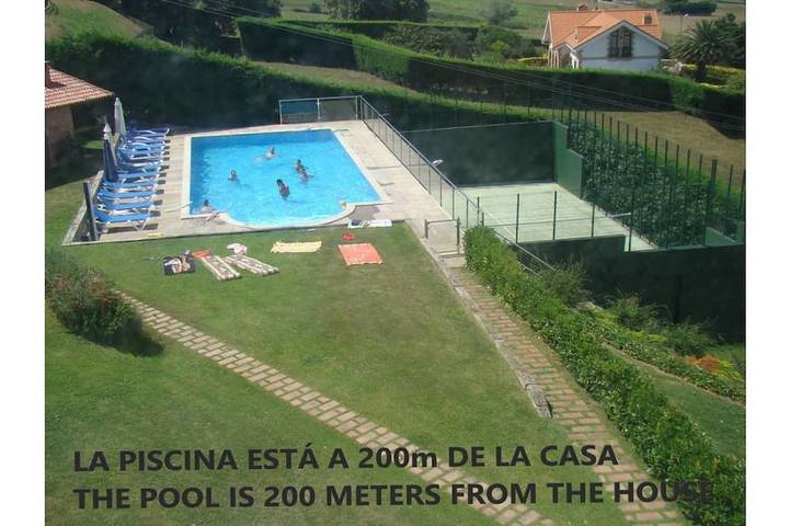 Apartamento de vacaciones para 5 personas, con piscina y jardín - 1