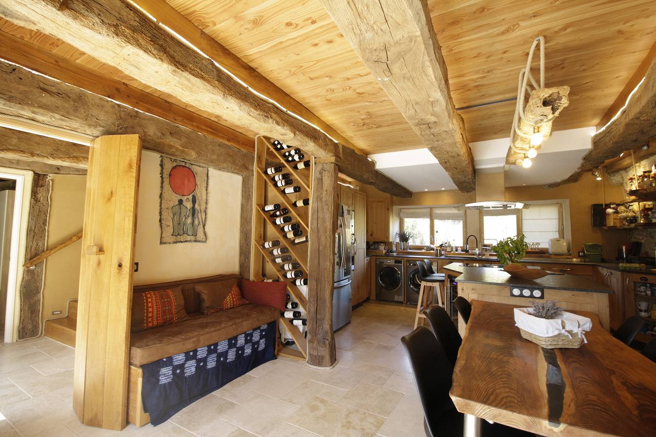 Maison de campagne « Kerdrean » avec terrasse partagée et Wi-Fi in Cléguérec, Région de Pontivy