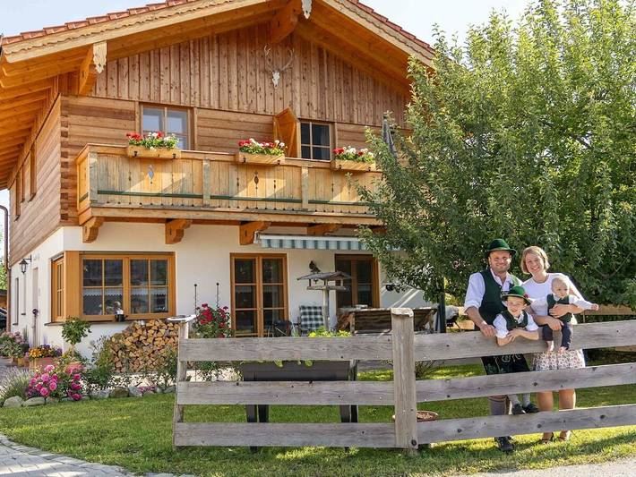 Ferienhaus für 4 Personen, mit Balkon in Gaißach