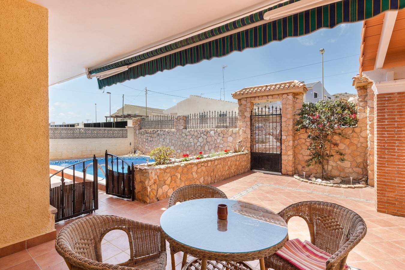 Villa 'El Carmoli' with Sea View, Private Pool and Air Conditioning in El Carmoli, Cartagena