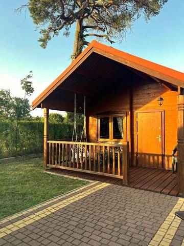 Camping für 6 Personen, mit Ausblick und Terrasse sowie Garten in Ermland-Masuren