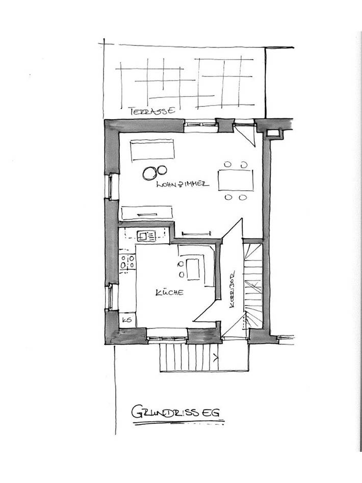 Ferienwohnung für 4 Personen, mit Terrasse und Garten in Öhningen - 2
