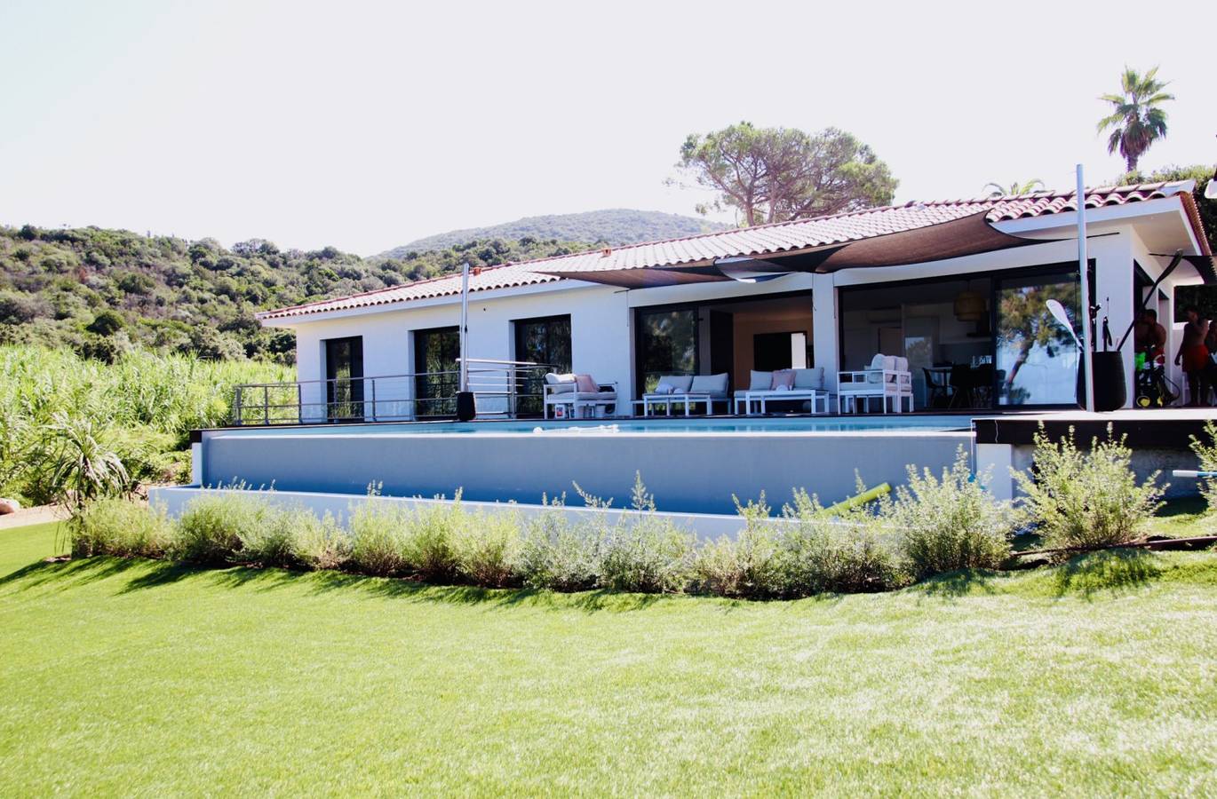 Villa pieds dans l'eau, Golfe d'Ajaccio in Portigliolo, Coti-Chiavari