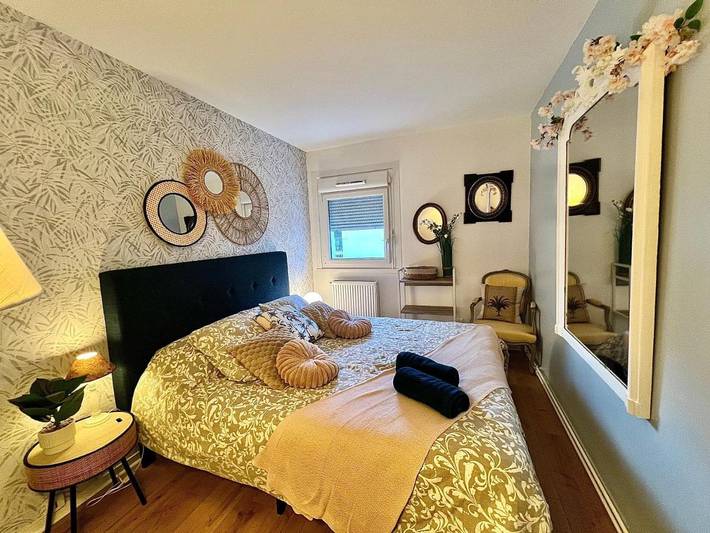 Appartement de vacances pour 4 personnes, avec balcon