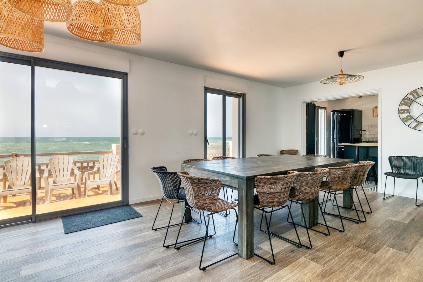 Villa 'Léa Vue Mer D'exception Plage' mit Meerblick, privater Terrasse und Wi-Fi in Batz-sur-Mer, Côte d'Amour