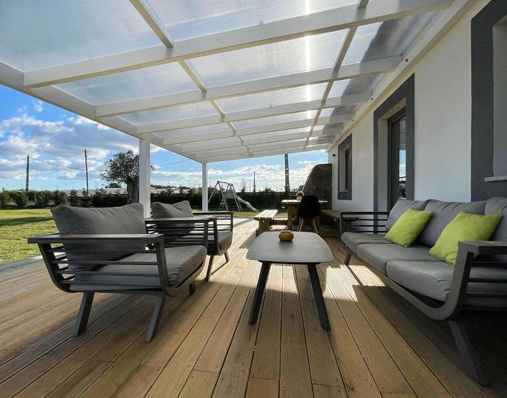 Gîte pour 4 personnes, avec jacuzzi ainsi que piscine et jardin, adapté aux familles à Zambujeira do Mar - 4