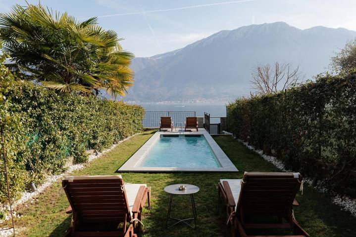 Villa per 4 persone, con Giardino e Piscina nonché Panorama e Vista lago a Sala Comacina