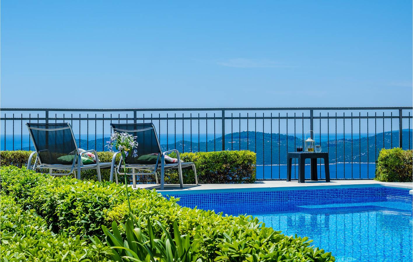 Gemütliche Ferienwohnung mit Pool, Terrasse und WLAN in der Nähe der Küste von Brsecine in Brsecine, Grad Dubrovnik