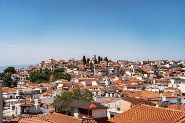 Ferienwohnung für 4 Personen, mit Terrasse und Ausblick auf Skiathos