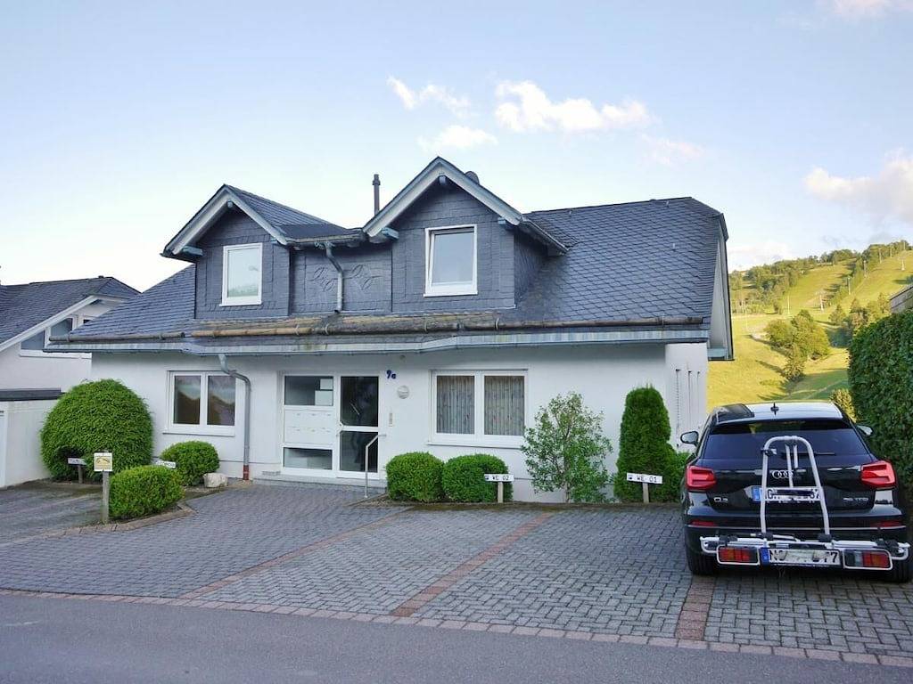 Traumblick am Sonnenlift in Willingen, die Mittelgebirge