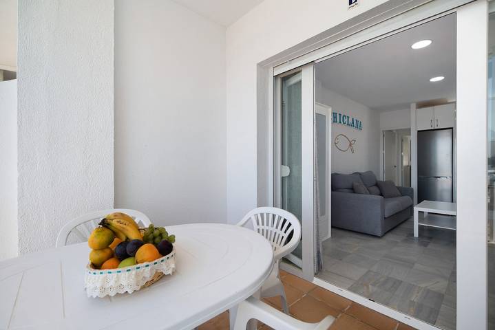 Ganze Wohnung, Ferienwohnung "Los Balcones E" mit Meerblick, privater Terrasse und Wlan in La Barrosa, Chiclana de la Frontera