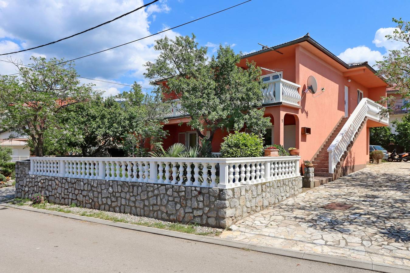 Cały apartament, Dwupokojowy apartament z tarasem i widokiem na morze Senj A-5571-b in Senj, Kvarner