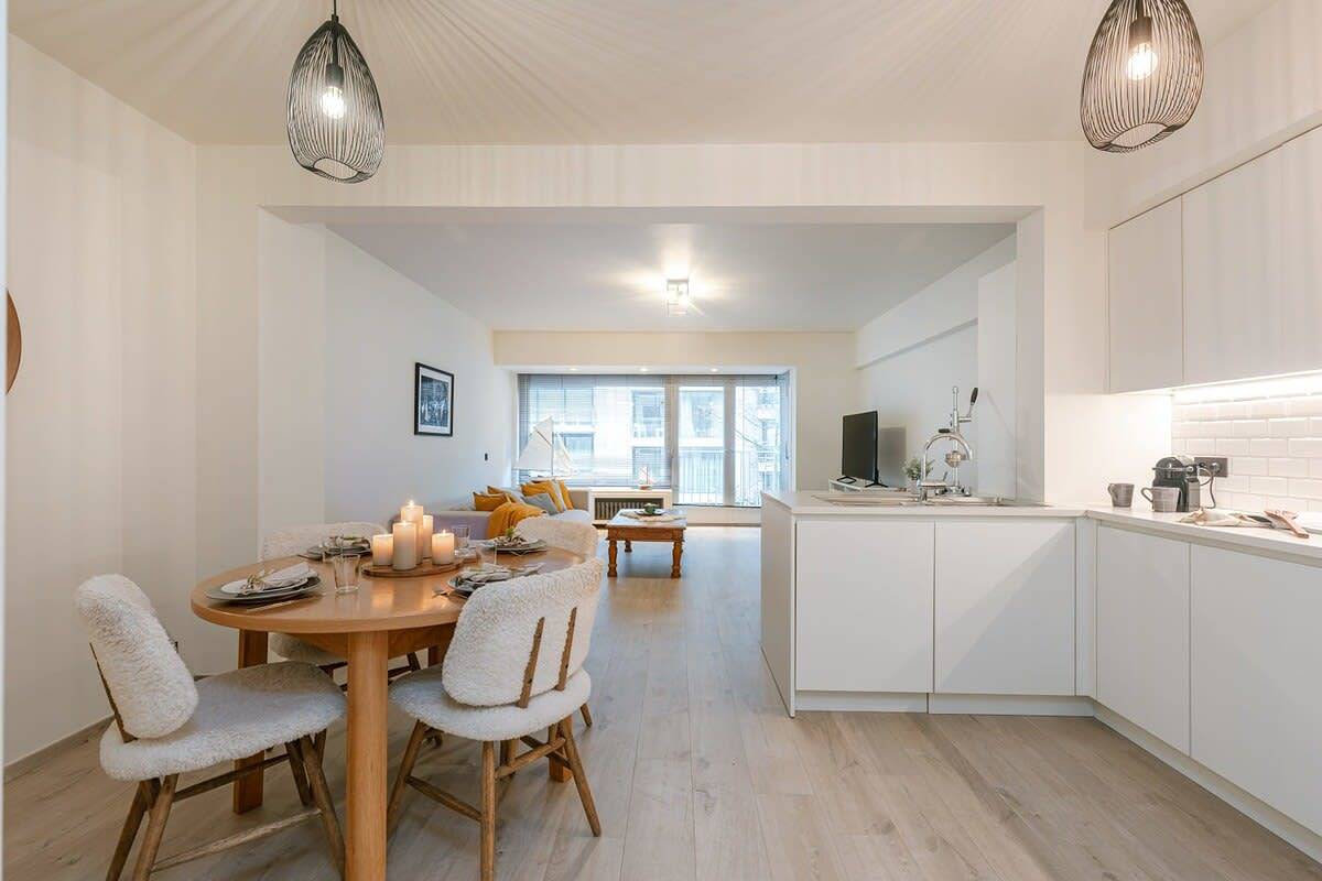 Appartement entier, Appartement de vacances pour 6 personnes avec jardin in Le Zoute, Knokke-Heist