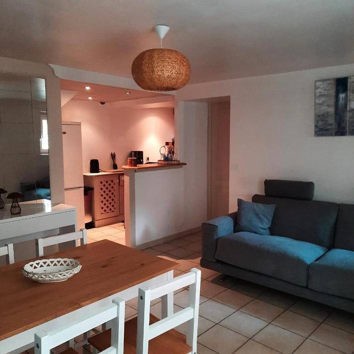 Appartement de vacances pour 4 personnes, avec terrasse, animaux acceptés