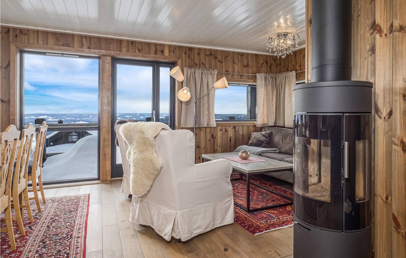 Ferienhaus für 9 Personen mit Terrasse in Hafjell, Øyer
