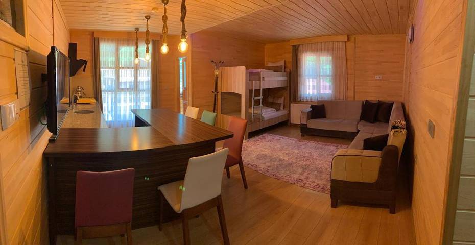 Appart’hôtel pour 2 personnes, avec jardin et vue