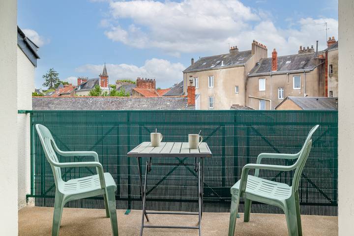 Gîte pour 4 personnes, avec balcon à Nantes - 3