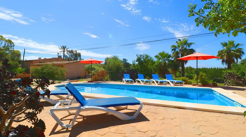 Finca für 6 Personen, mit Garten und Terrasse, mit Haustier in Es Llombards - 3
