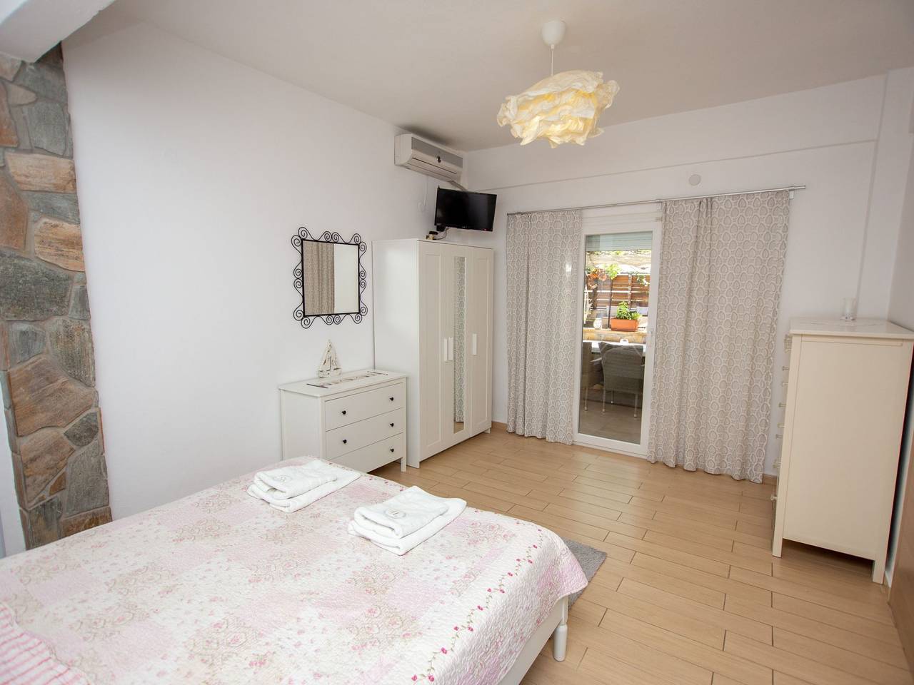 Geheel appartement, Appartement mit Terrasse in Asprovalta, Thessaloniki en omgeving