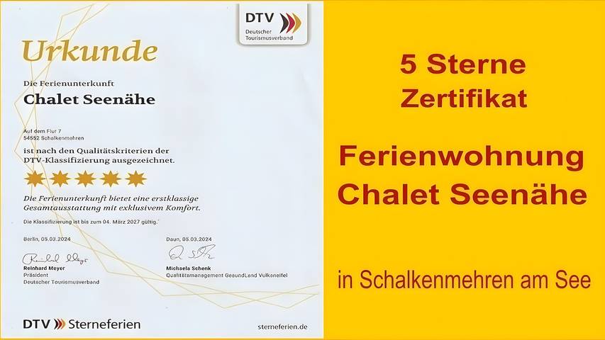 Ferienwohnung für 5 Personen, mit Seeblick und Sauna, mit Haustier in der Vulkaneifel - 3