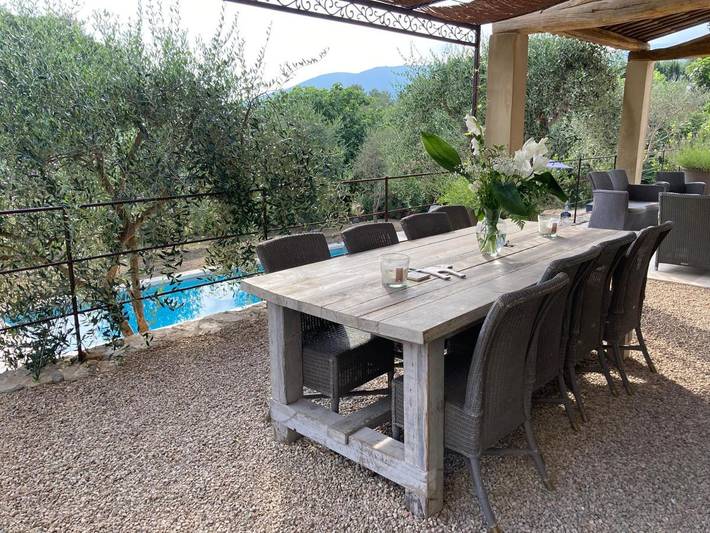Villa pour 5 personnes, avec piscine ainsi que jardin et vue à Le Rouret - 3