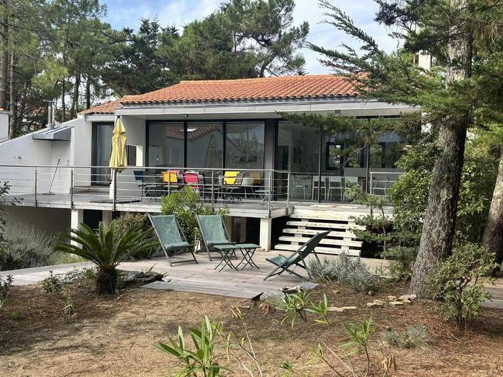 Maison de vacances pour 10 personnes, avec jardin et balcon