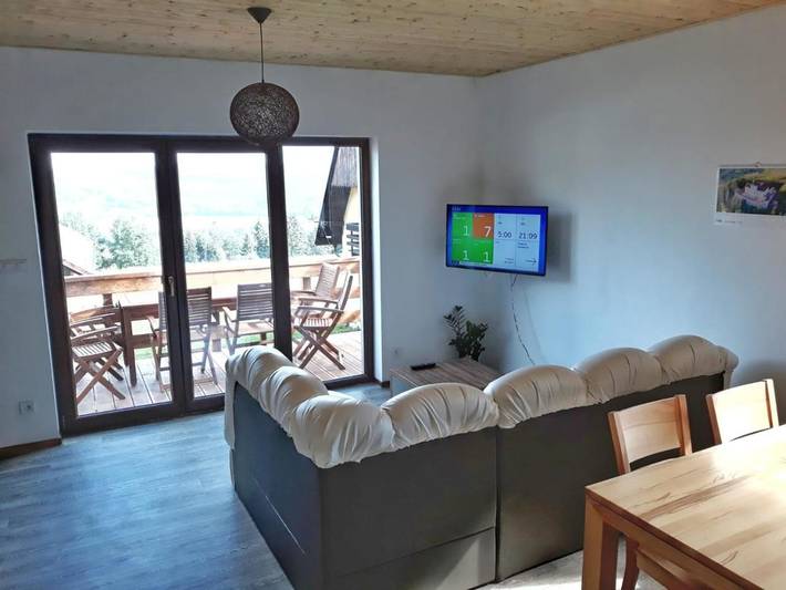 Ferienhaus für 9 Personen, mit Garten und Seeblick sowie Ausblick in Lipno - 4