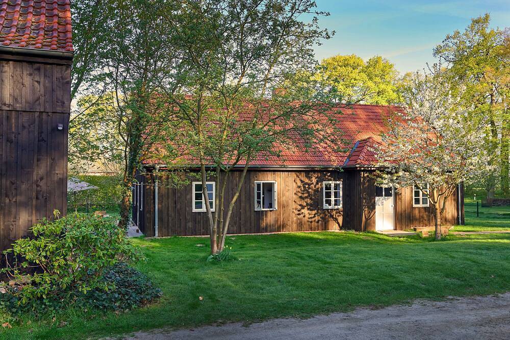 Elbeglück: Ferienhaus \"Remise\" (6 Pers.) mit Kamin in Lenzerwische, Prignitz