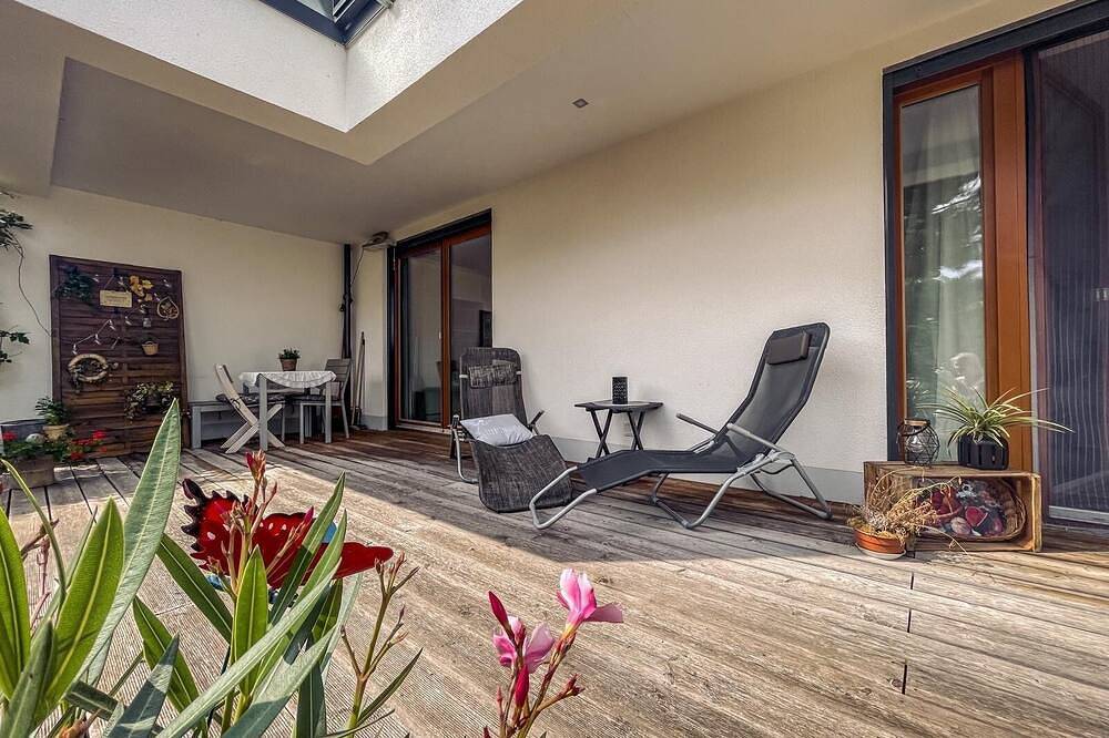 Ganze Wohnung, Schöne Wohnung mit Terasse zum Wohlfühlen in Tutzing, Starnberger See