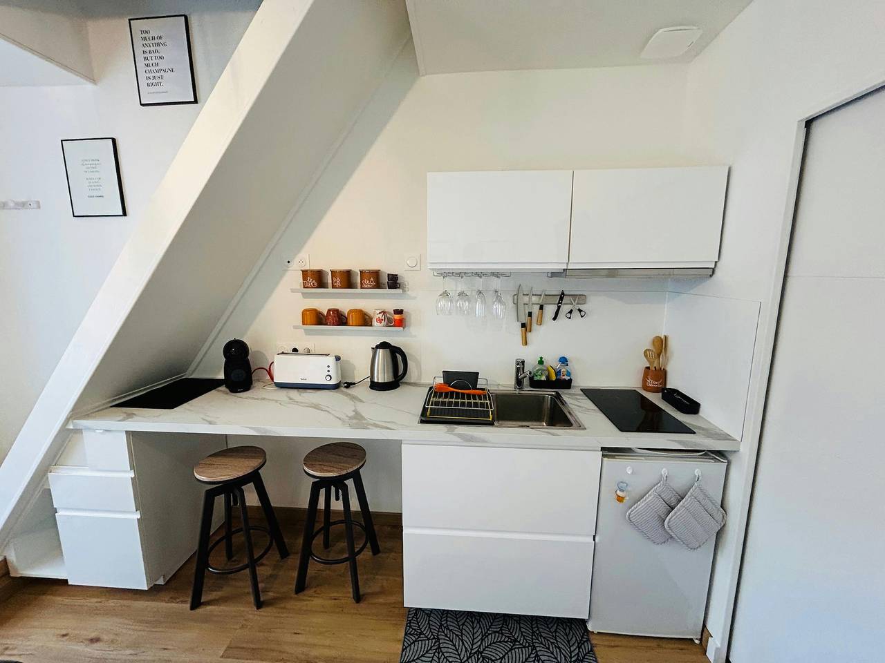 Entire apartment, La Suite Marie Stuart | Hypercentre in Reims, Marne