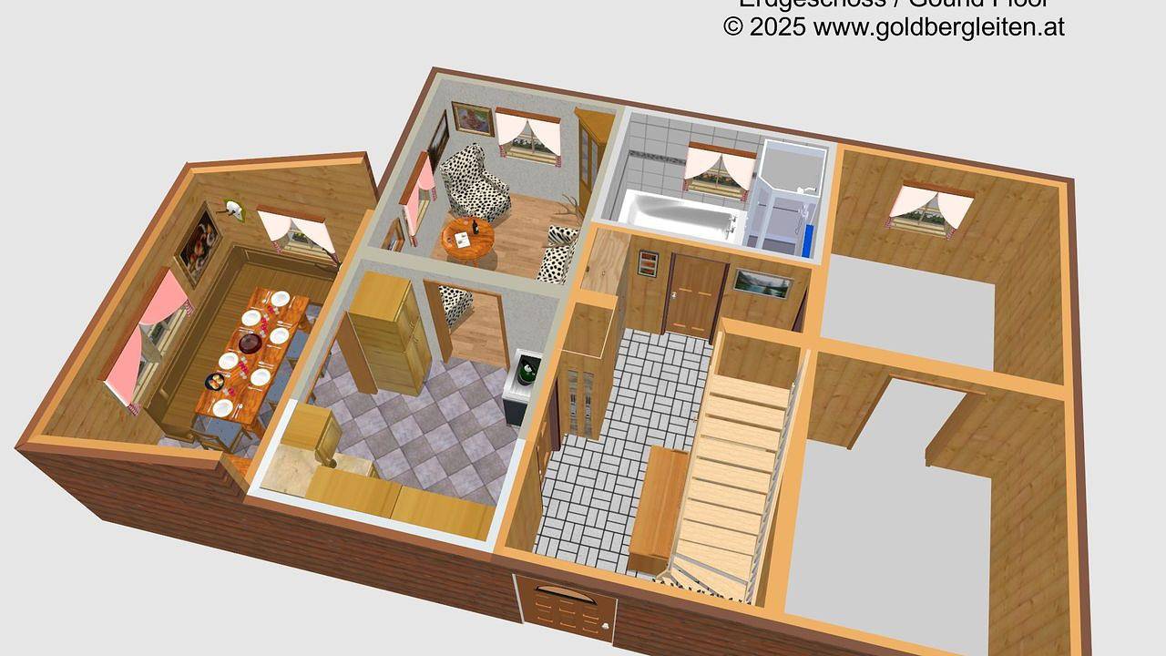 Ferienhaus für 5 Personen (120 m²) in Großkirchheim in Großkirchheim, Oberkärnten