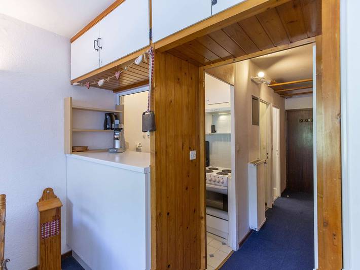 Ganzes Studio, Kabinenstudio im Zentrum von Gourette, direkter Zugang zu Pisten in Gourette, Eaux-Bonnes