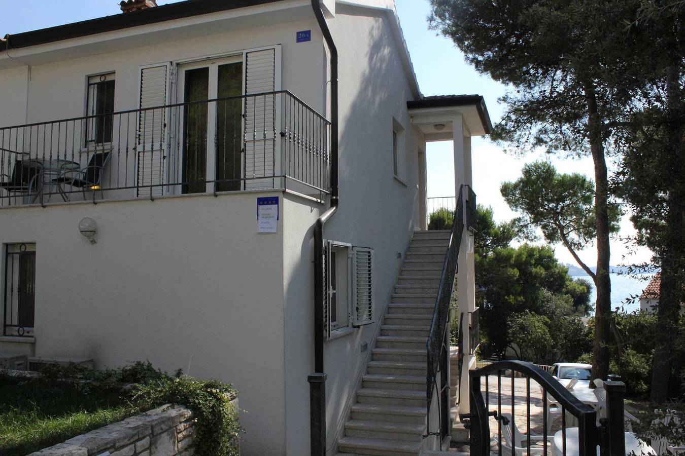 Entire apartment, One bedroom apartment with terrace and sea view Rovinj A-3373-a in Borik, Rovinj region