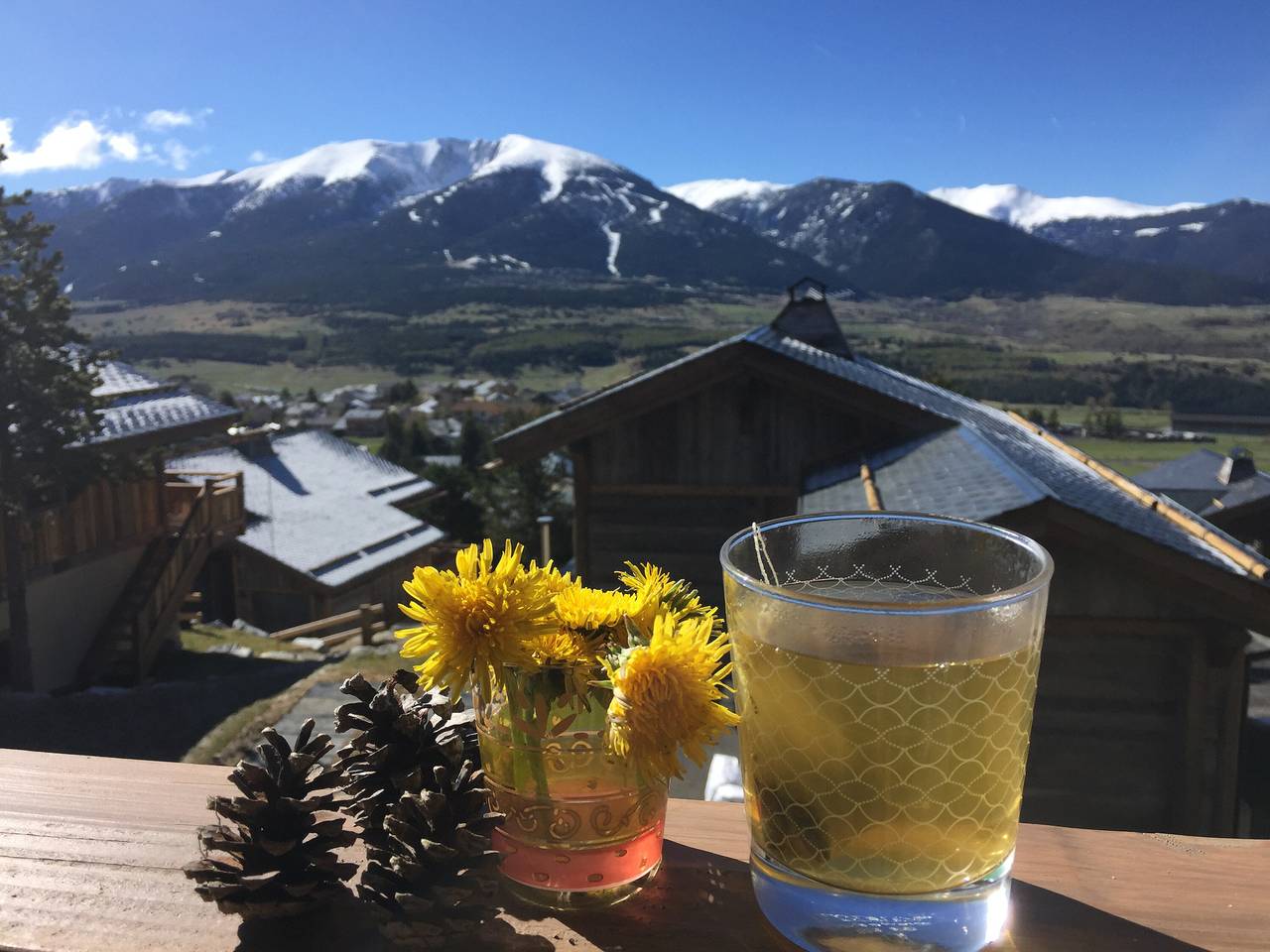 Chalet 'Vista - Bolquère' con vistas a la montaña, terraza privada y Wi-Fi in Bolquère, Región de Prades (Francia)