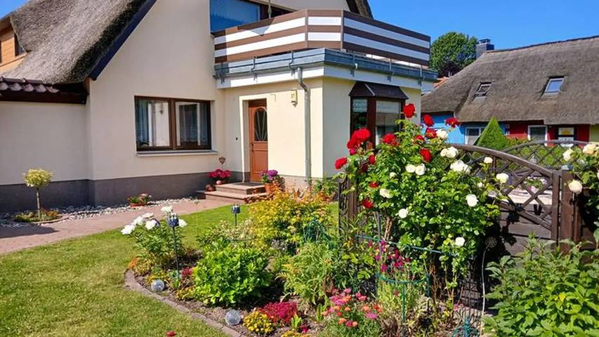Ferienwohnung für 4 Personen, mit Garten