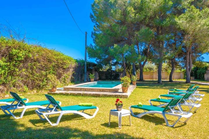 Villa für 10 Personen, mit Terrasse in Es Trenc - 2