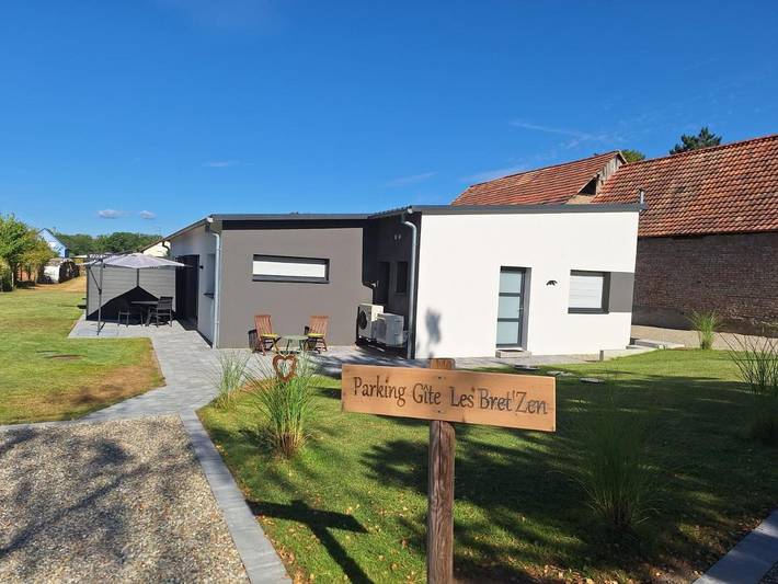 Gîte pour 4 personnes, avec Terrasse et Jardin à Kunheim