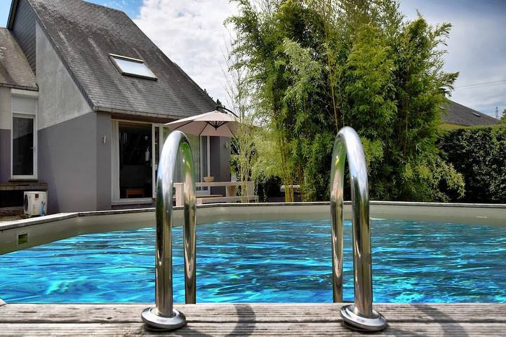 Ferienhaus für 8 Personen, mit Pool und Garten - 1
