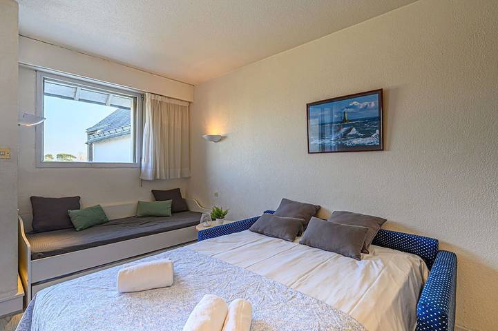 Gîte pour 4 personnes, avec balcon et piscine dans Port En Dro Carnac - 3