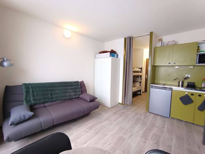 Gîte pour 4 personnes, avec balcon dans Station de Piau Engaly