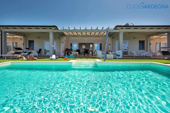 Villa con piscina per 8 persone, con Balcone/Terrazza e Piscina ad Alghero