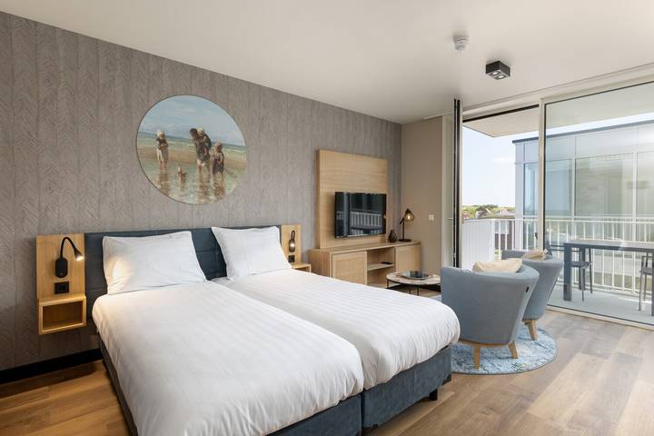 Ferienwohnung für 2 Personen, mit Balkon und Terrasse in Egmond - 2
