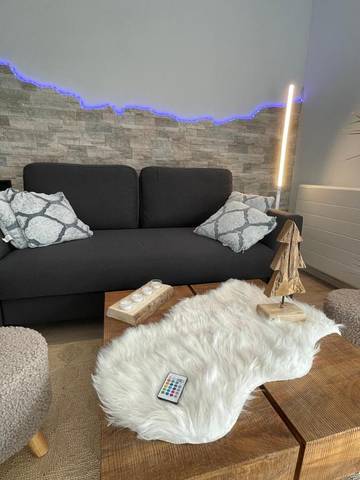 Gîte pour 4 personnes, avec piscine ainsi que jardin et vue, animaux acceptés à Bœrsch